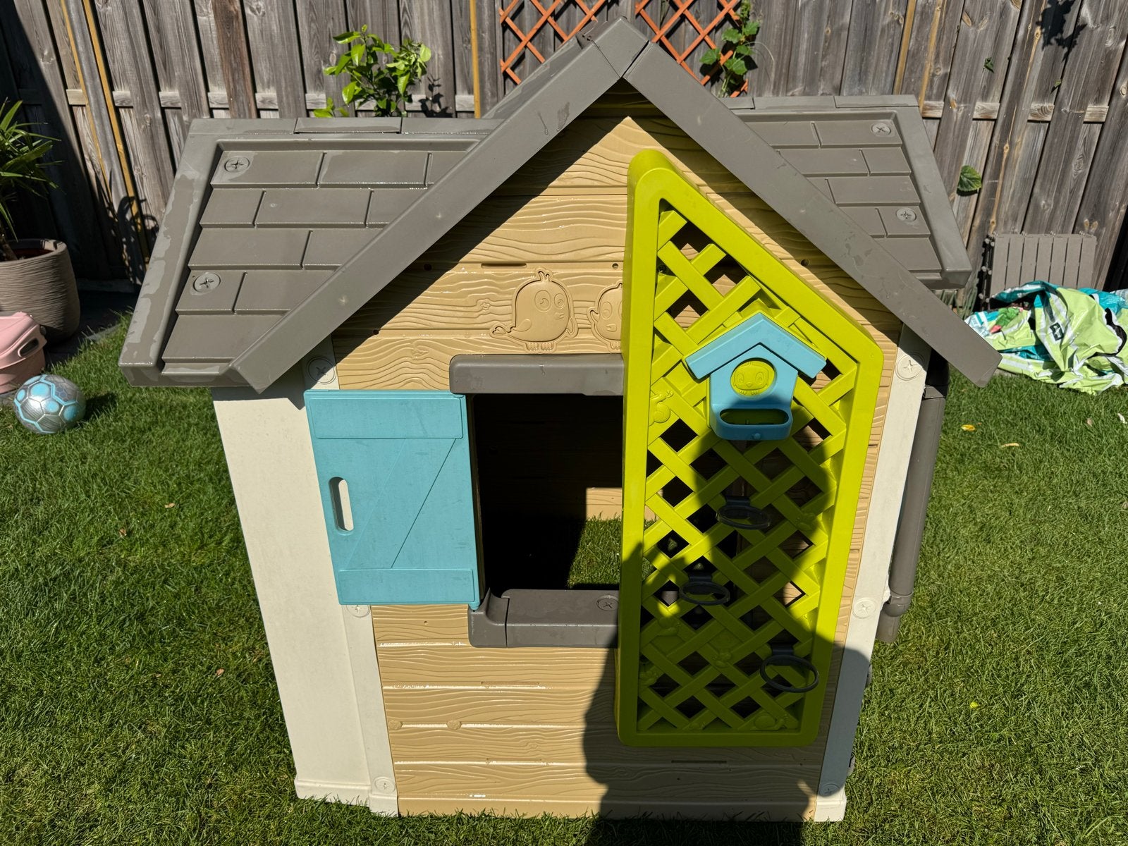 Smoby Speelhuis Garden - Perfect voor Buitenplezier!, Ophalen, Gebruikt, Kunststof
