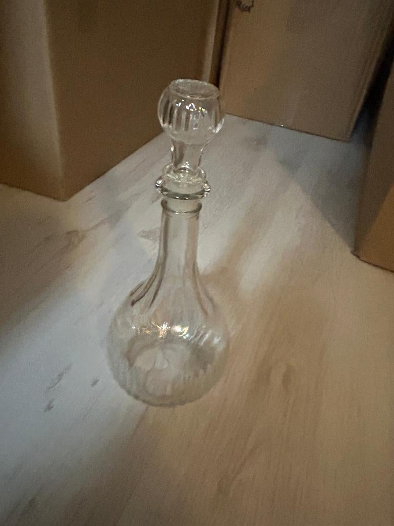 karaf, Ophalen of Verzenden, Gebruikt, Glas