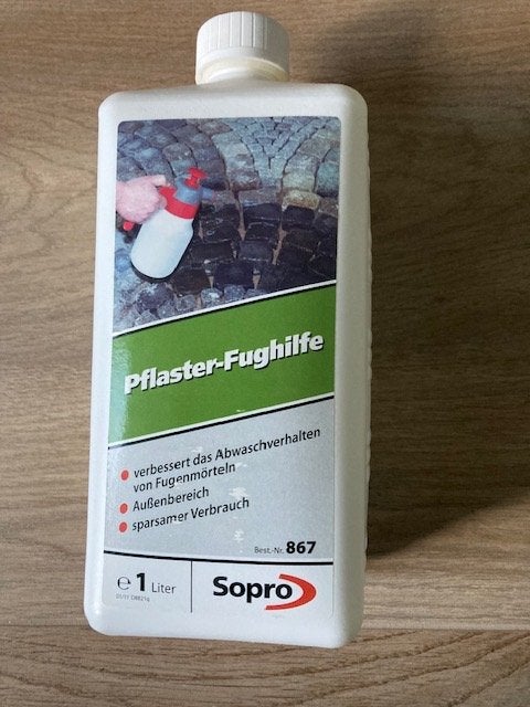 Sopro Bestratingsvoeg Afwashulp 1 liter, Doe-het-zelf en Verbouw, Overige materialen, Overige typen, Nieuw, 10 m² of meer