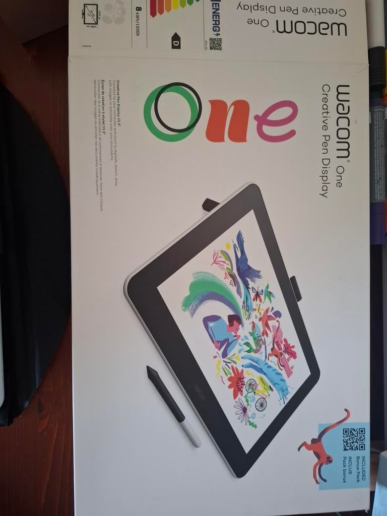 Wacom one 13, Computers en Software, Tekentablets, Ophalen of Verzenden, Zo goed als nieuw, Bedraad, Wacom