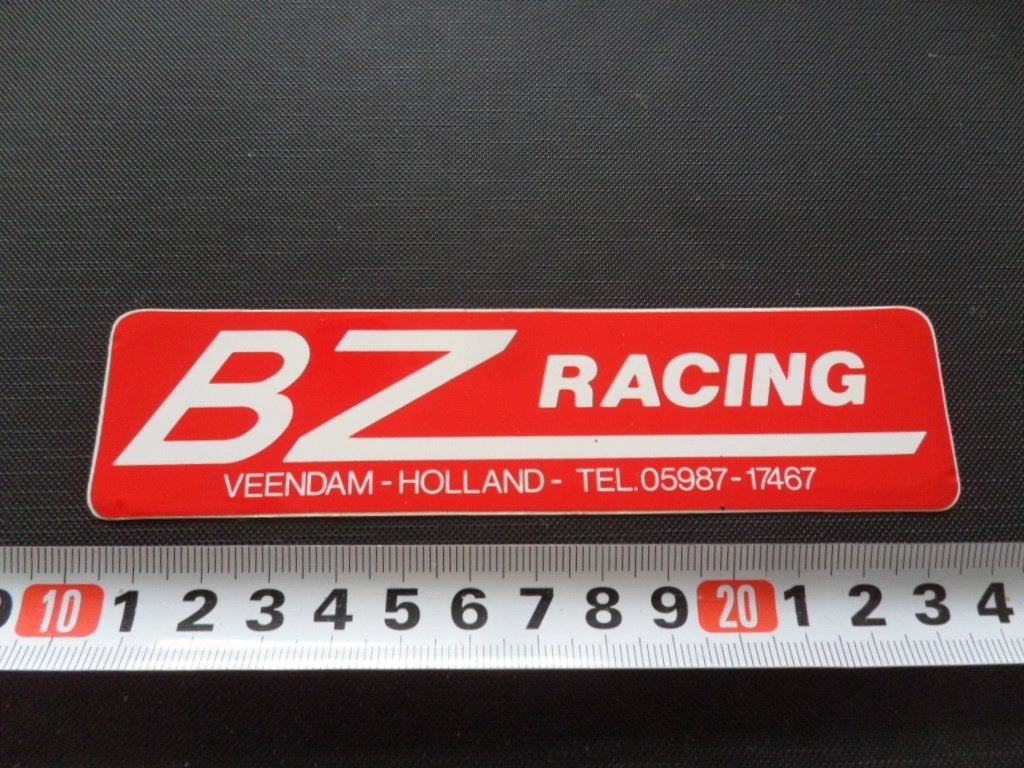 sticker veendam BZ RACING, Verzamelen, Ophalen, Zo goed als nieuw