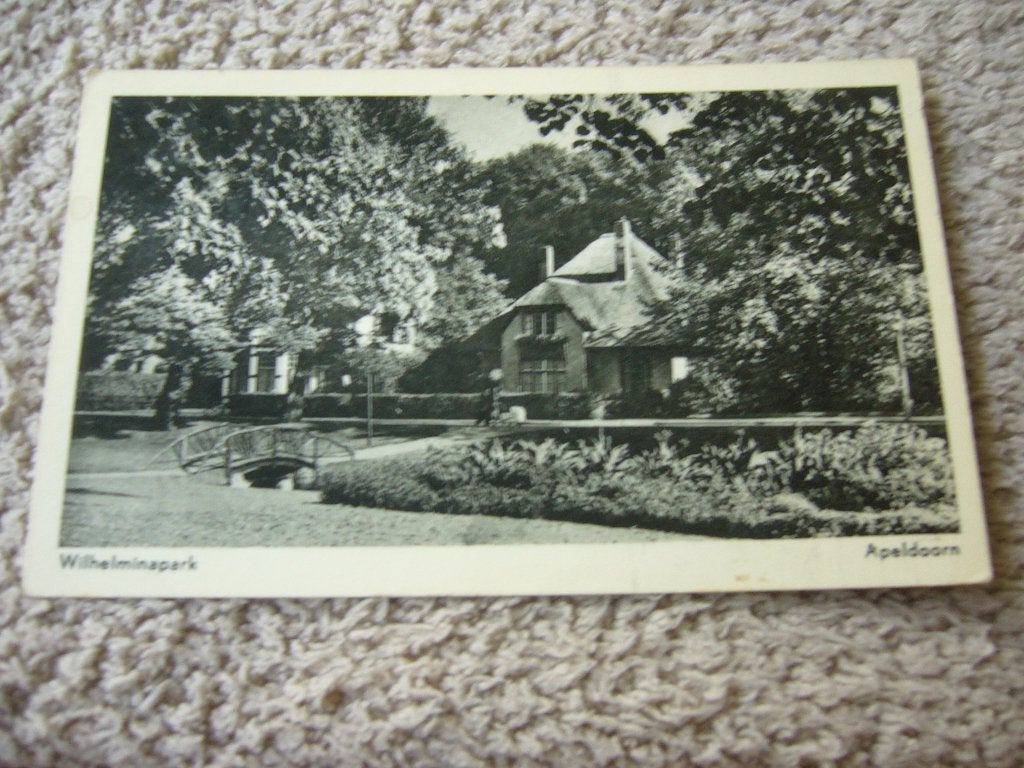 APELDOORN  =  WILHELMINAPARK, Ophalen of Verzenden, 1940 tot 1960, Gelopen, Gelderland