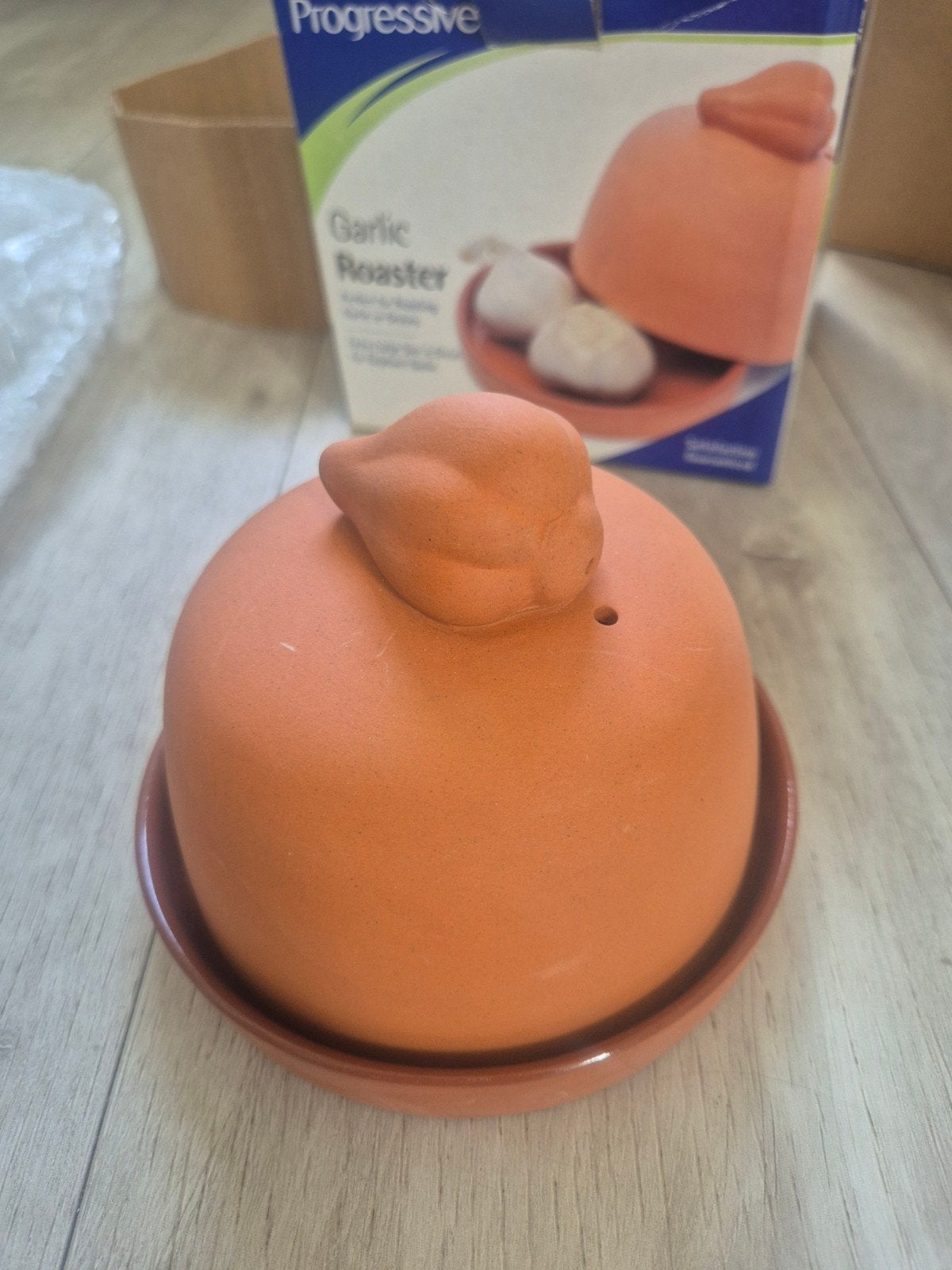 Progressive Garlic Roaster - Knoflookbrander, Overige typen, Nieuw, Ophalen of Verzenden, Steen/keramiek