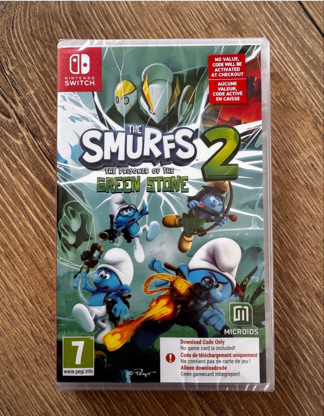 Nieuw! De Smurfen 2: De Gevangene van de Groene Steen, Ophalen of Verzenden, Nieuw, Switch Original