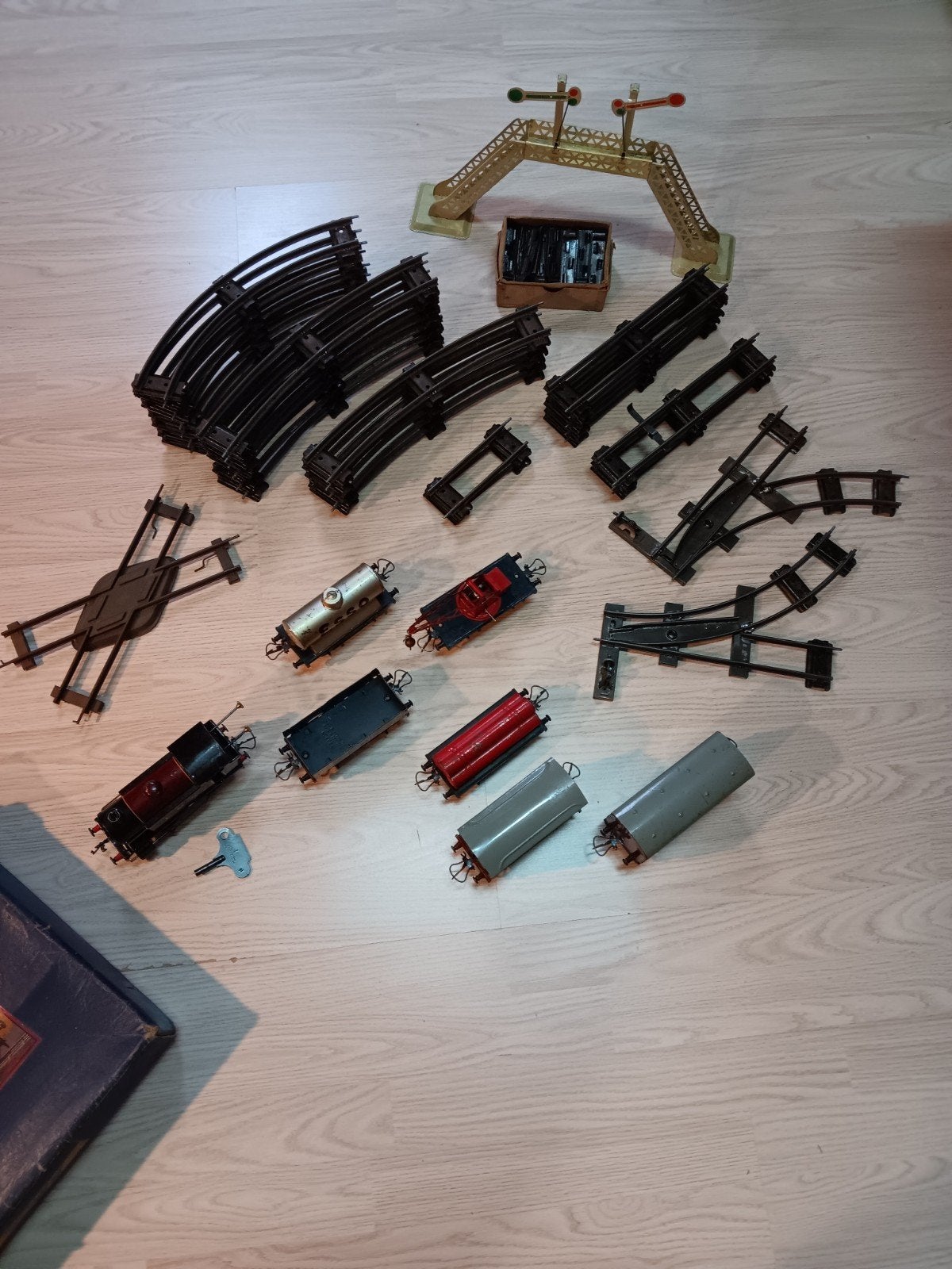 Hornby Spoor 0 Opwind Trein Set met Accessoires, Ophalen of Verzenden, Gebruikt, Trein, Overige typen