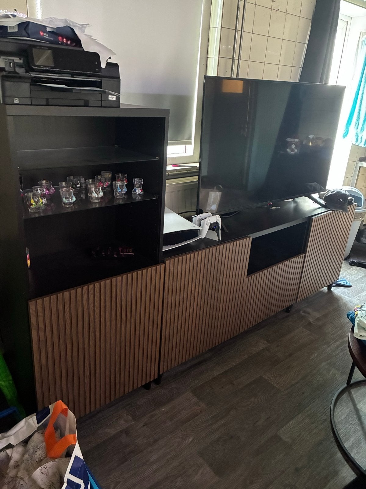 TV kast, Ophalen, Gebruikt, 100 tot 150 cm, 150 tot 200 cm