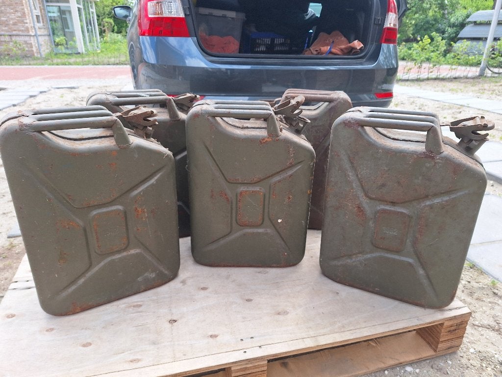 Amerikaanse Jerrycan 20 liter, Ophalen of Verzenden