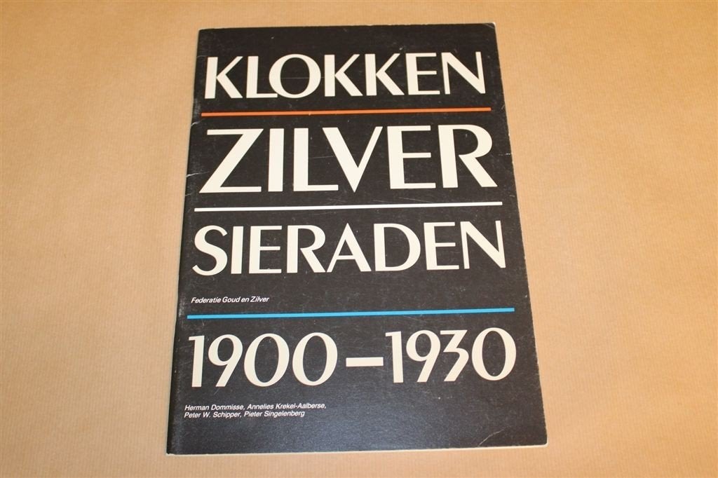 Klokken, Zilver, Sieraden — Art Nouveau & Deco 1900-1930, Ophalen of Verzenden, Zilver