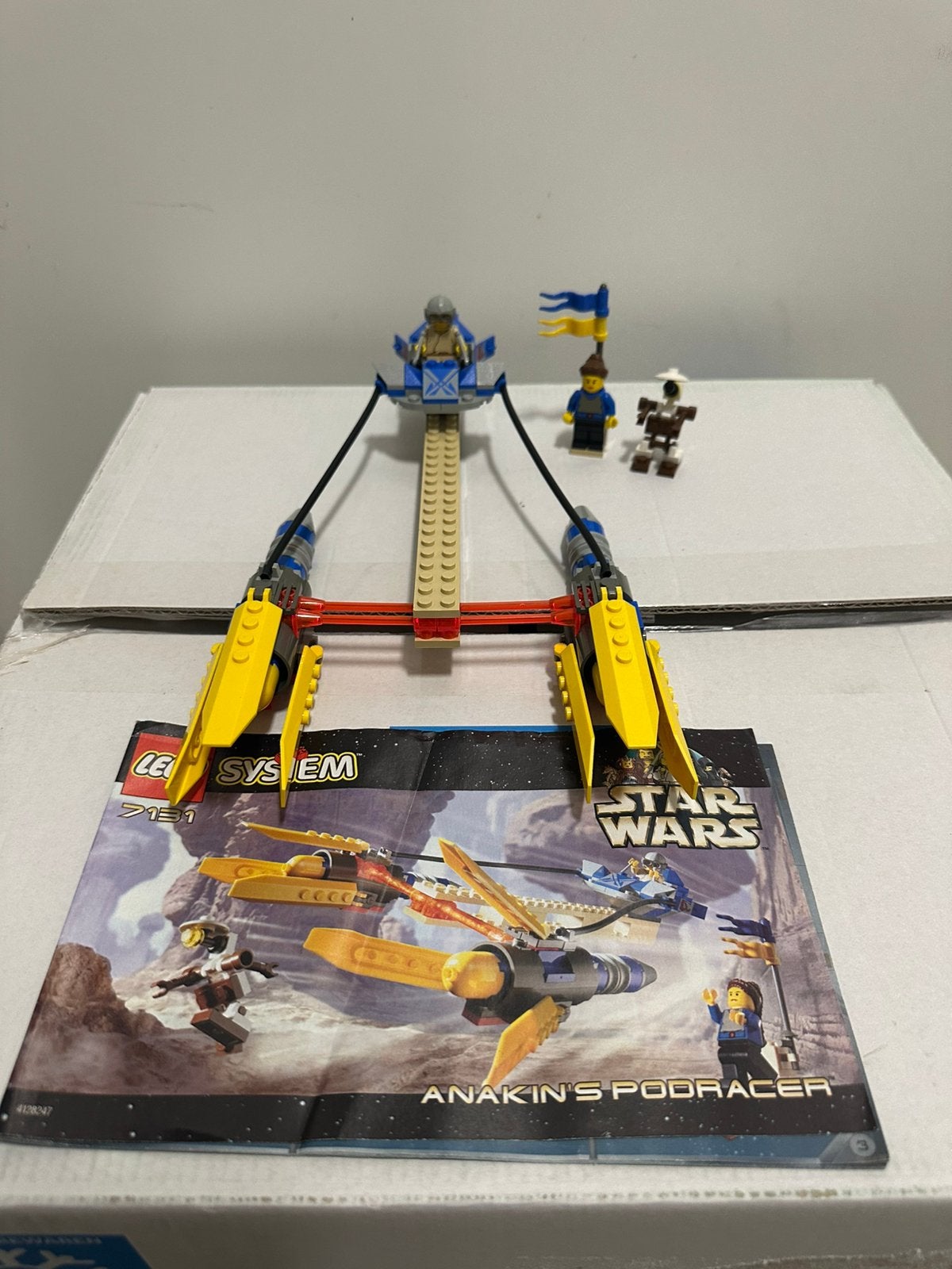 Lego 7131 Star Wars Anakins Pod Racer, Ophalen, Zo goed als nieuw
