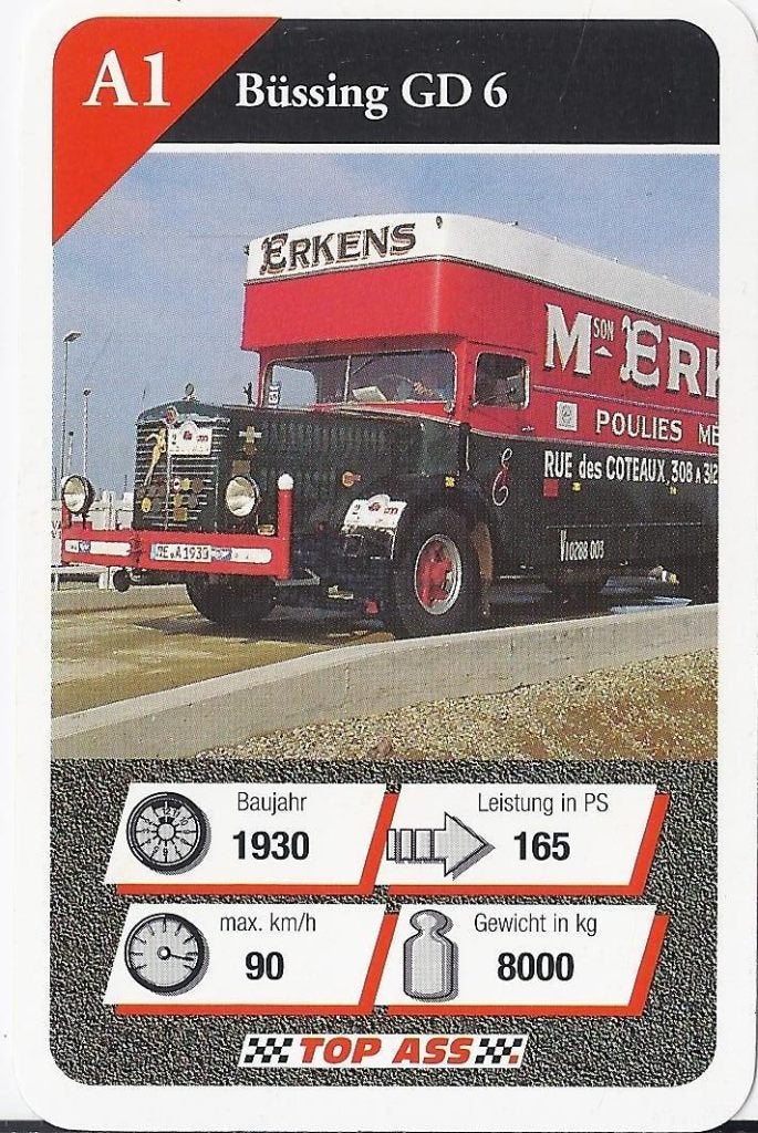 Kw 2898 autokaartje bussing gd 6, Ophalen of Verzenden, Zo goed als nieuw, Auto's