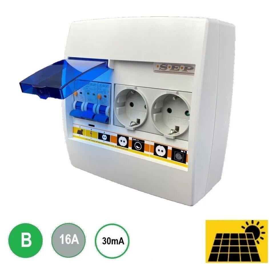 PV verdeler SUNA 3000W ALA B16 30mA 2x WCD, Verzenden, Nieuw
