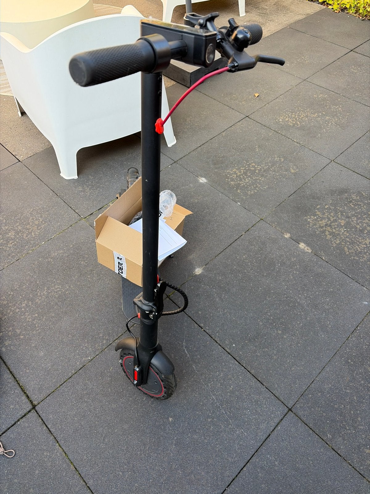 Urbmob F9 Elektrische Step - Gebruikt met nieuwe onderdelen, Fietsen en Brommers, Ophalen, Gebruikt, Elektrische step (E-scooter)
