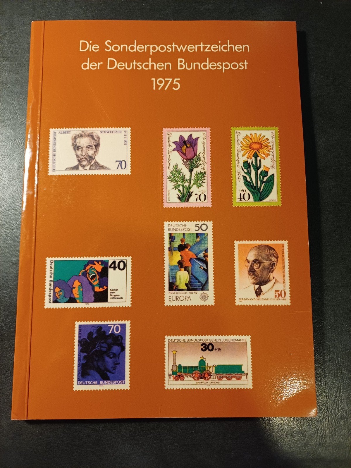 Jaarboek 1975 BRD en Berlijn, Ophalen of Verzenden, BRD, Postfris