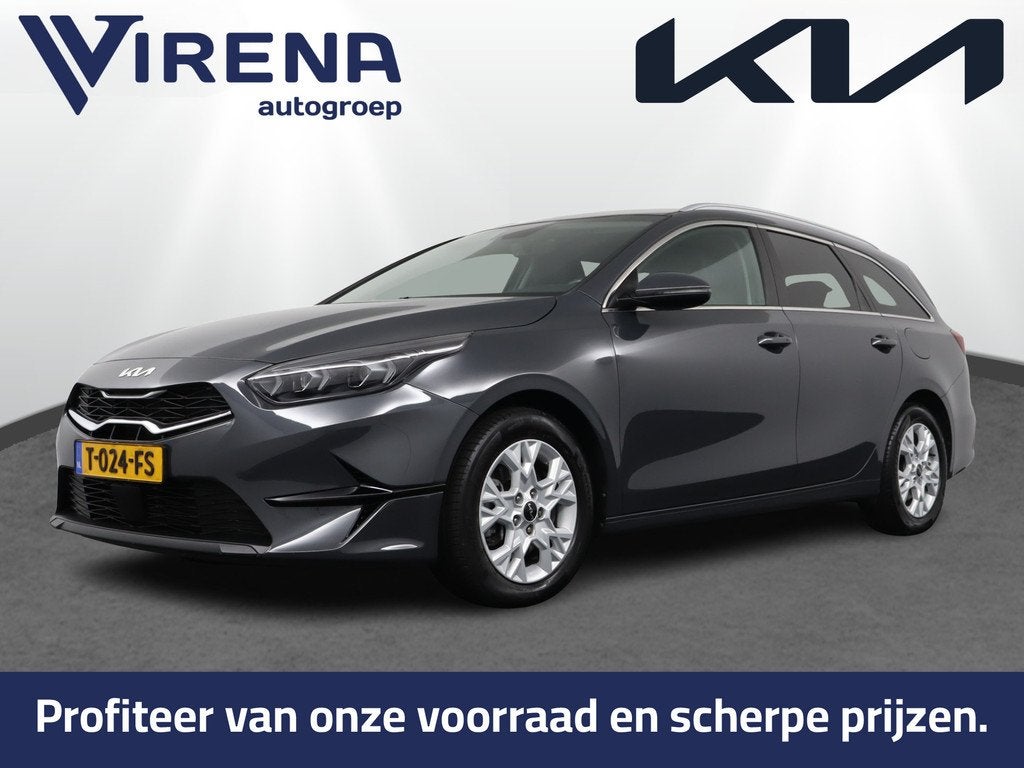 Kia Ceed Sportswagon 1.5 T-GDi MHEV DynamicPlusLine - Automa, Auto's, Kia, 12 maanden, Stof, Gebruikt, 4 cilinders