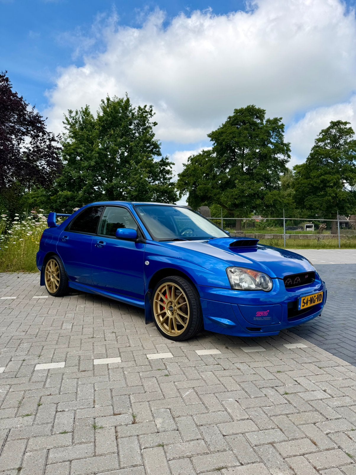 Subaru Impreza 2.0 Turbo WRX STI Revisie motor, Auto's, Subaru, 1994 cc, 4 cilinders, Blauw, 1200 kg