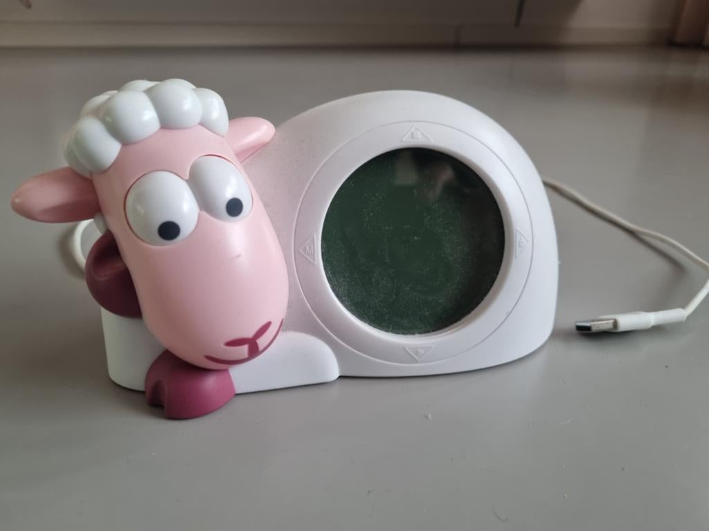 Zazu Wekker Schaap - Ideaal voor Kinderen, Witgoed en Apparatuur, Wekkers, Ophalen of Verzenden, Gebruikt, Digitaal