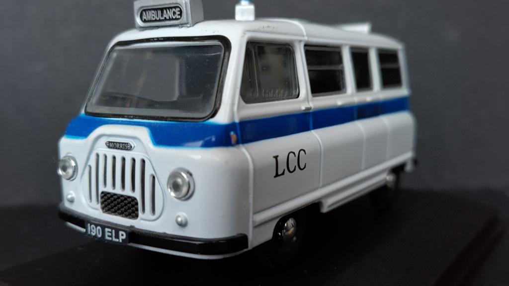 Morris J2 LCC Hospital Ambulance 1:43 Oxford Diecast Pol, Oxford, Auto, Verzenden, Po box -62 swansea