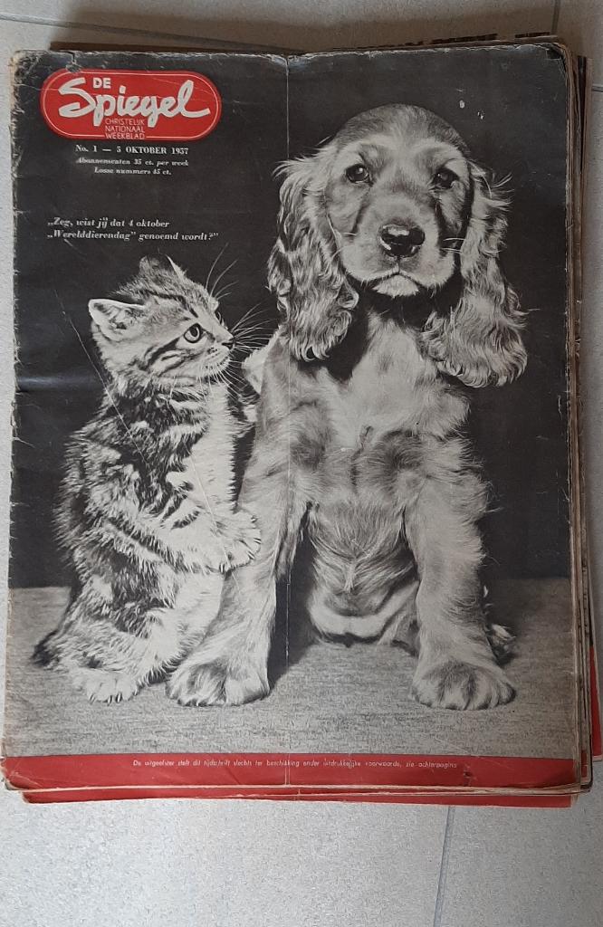 Tijdschrift De Spiegel 1957, Verzamelen, Tijdschriften, Kranten en Knipsels, Ophalen of Verzenden, 1940 tot 1960, Nederland, Tijdschrift