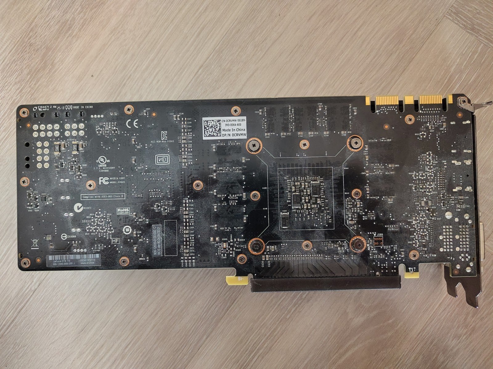 Nvidia GTX 770 Founders Edition Videokaart, Ophalen, PCI-Express 3, Gebruikt, HDMI