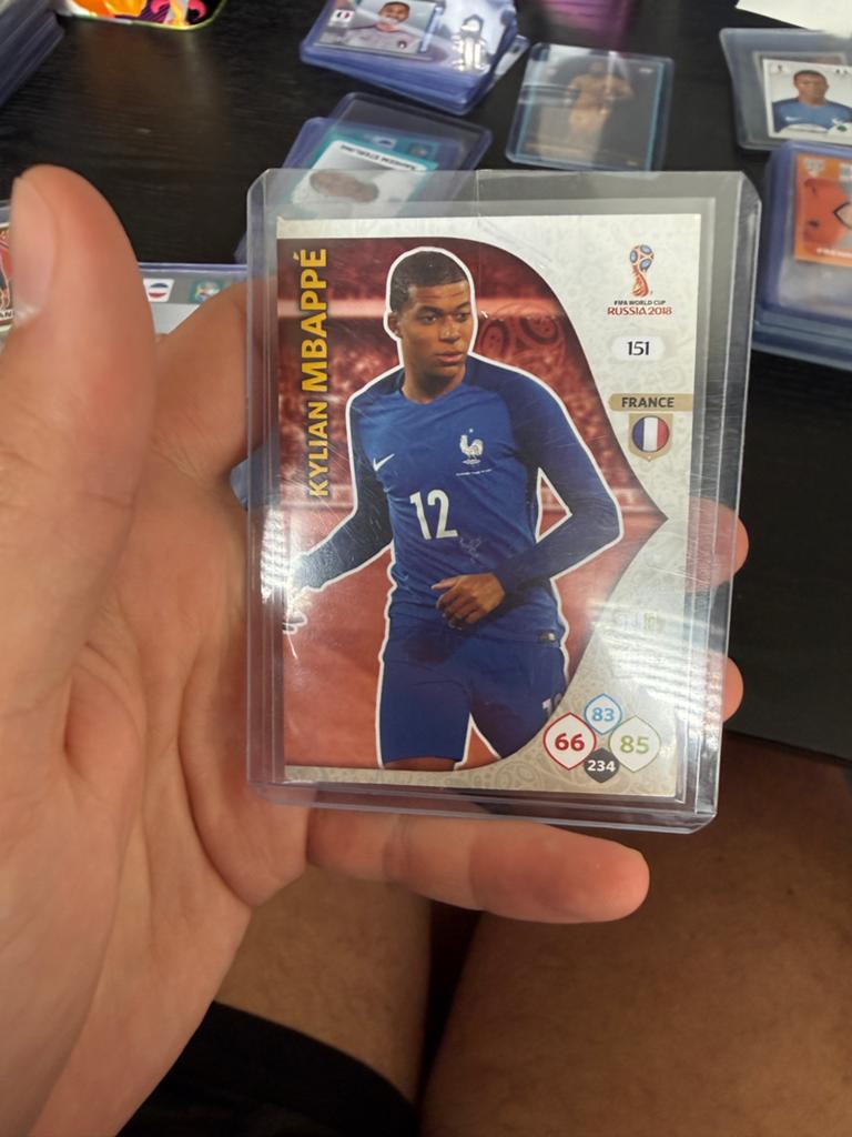 Kylian Mbappé FIFA World Cup Russia 2018 Adrenalyn XL kaart, Ophalen of Verzenden, Zo goed als nieuw