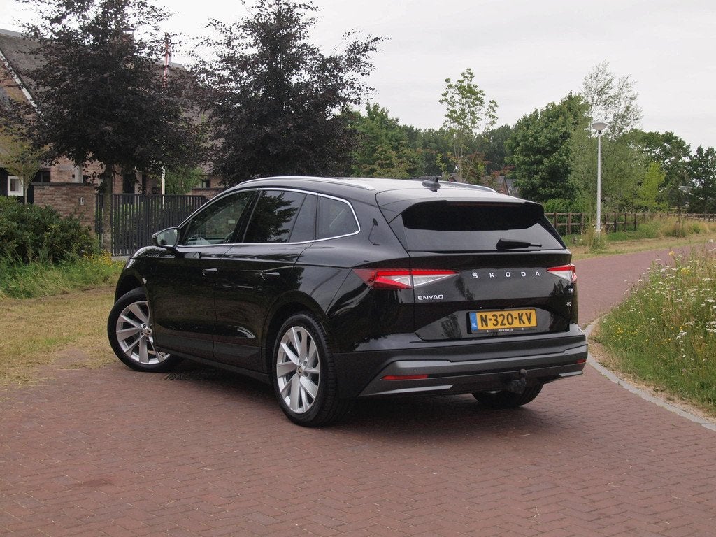 Skoda Enyaq iV 80 | Camera | Trekhaak | Warmtepomp | Matrix-, Auto's, Skoda, Achterwielaandrijving, Gebruikt, 544 km, 80 kWh