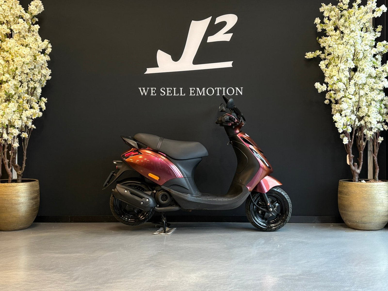 Piaggio Zip | Mica Red | Brom | 2023 | 7458 km, Overige modellen, ., Maximaal 45 km/u, Ophalen of Verzenden