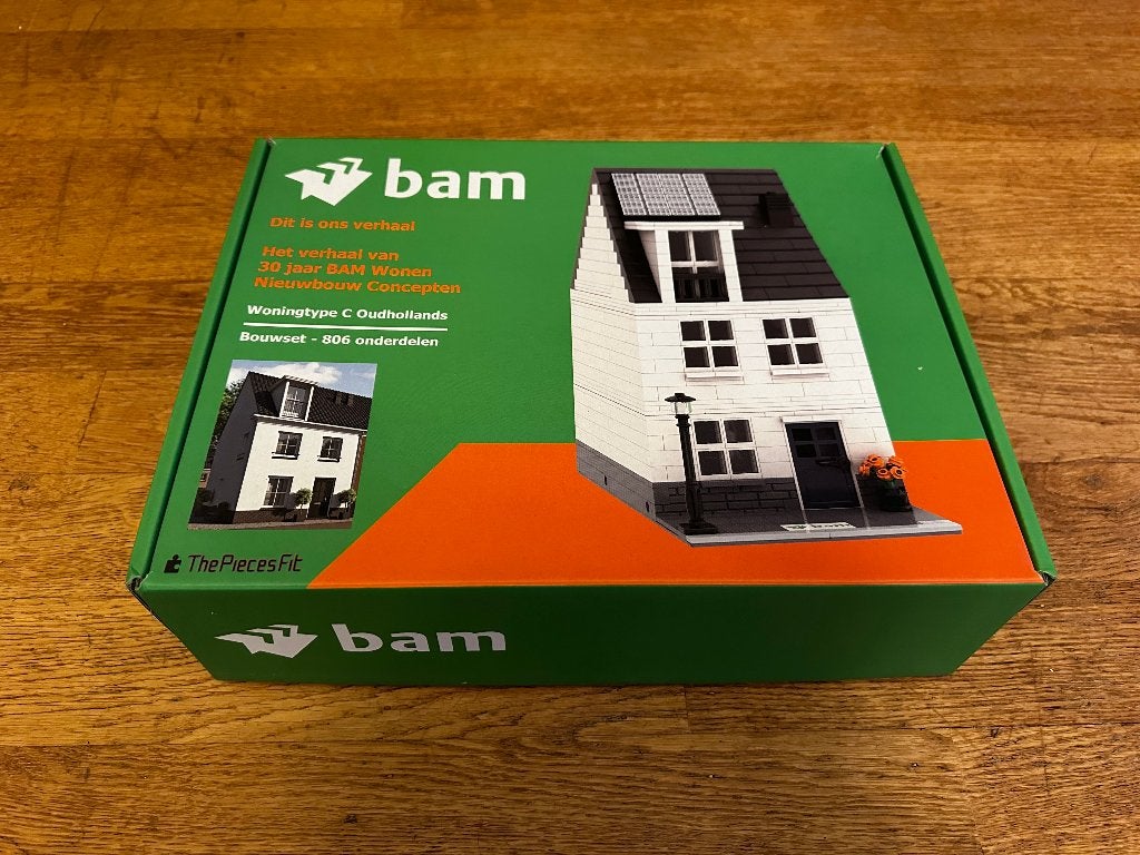 LEGO huisje 30 jaar BAM Wonen, Lego, Nieuw, Architecture, Ophalen of Verzenden