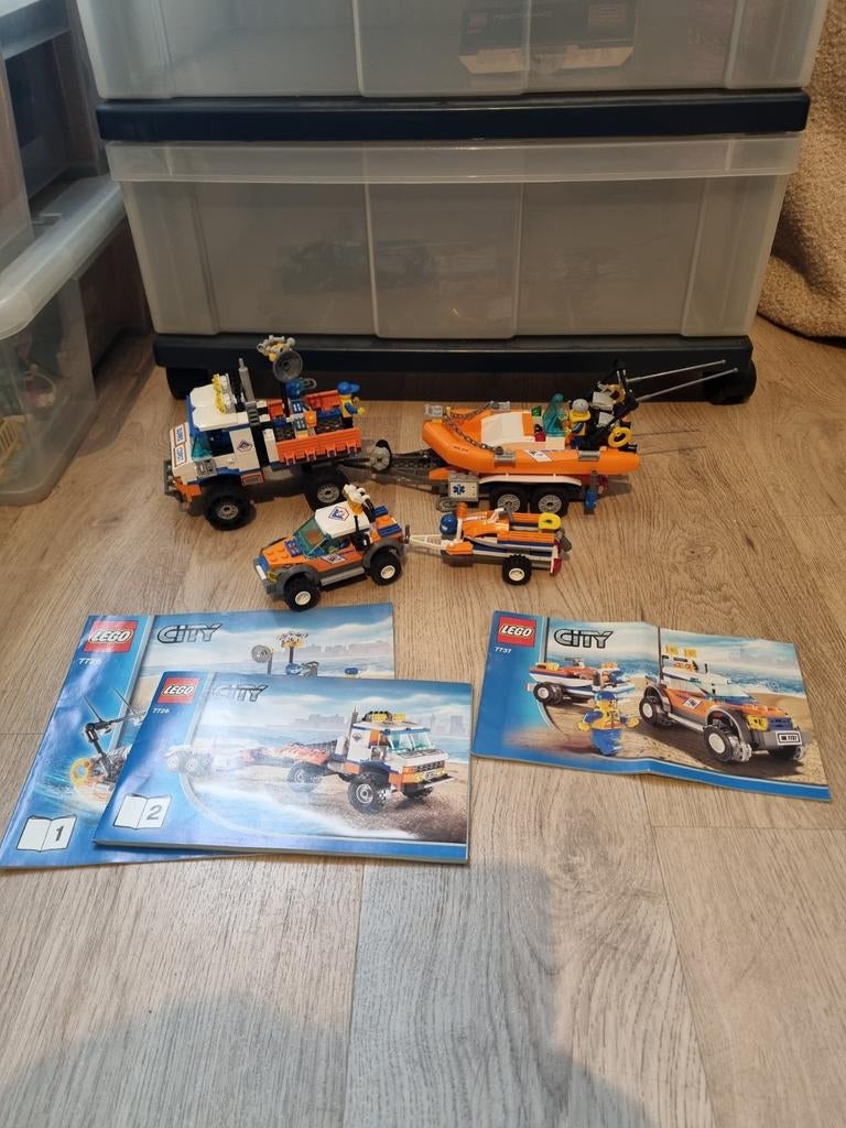 Lego 7726 + 7737, Ophalen of Verzenden, Zo goed als nieuw