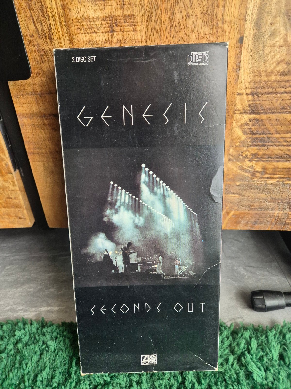 Genesis - Seconds Out CD Longbox, Cd's en Dvd's, Ophalen of Verzenden, Gebruikt, Poprock, Inclusief doosje