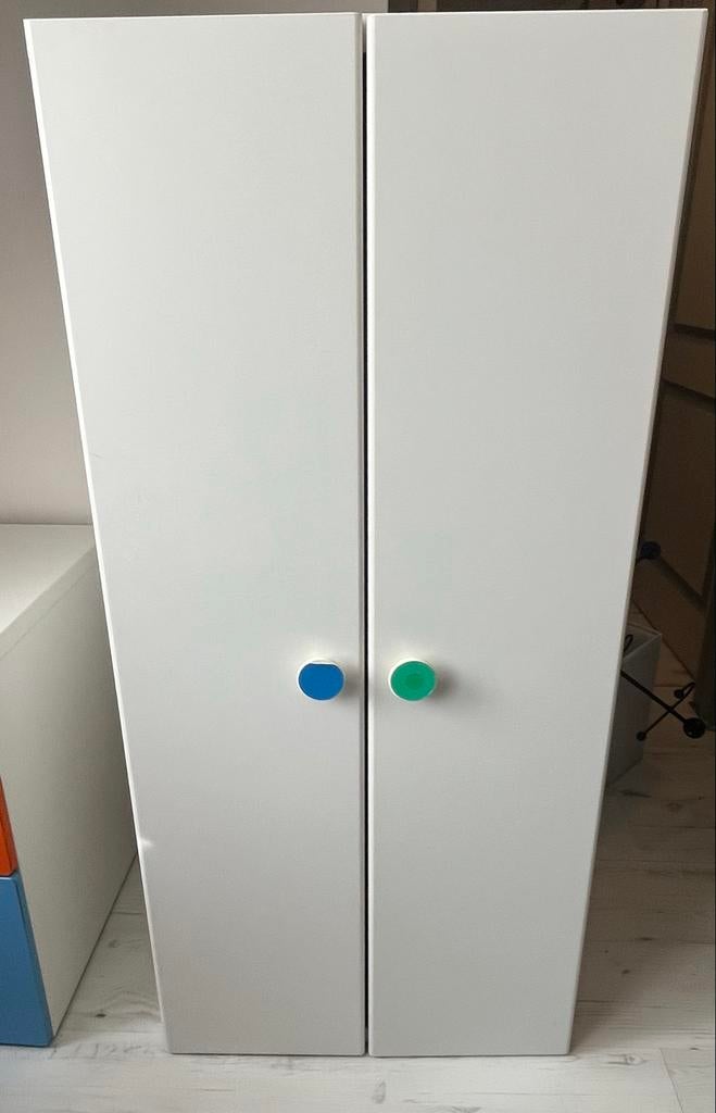 Witte IKEA Stuva kledingkast met hangruimte, Huis en Inrichting, Kasten | Kledingkasten, Ophalen, Minder dan 50 cm, Gebruikt, 150 tot 200 cm