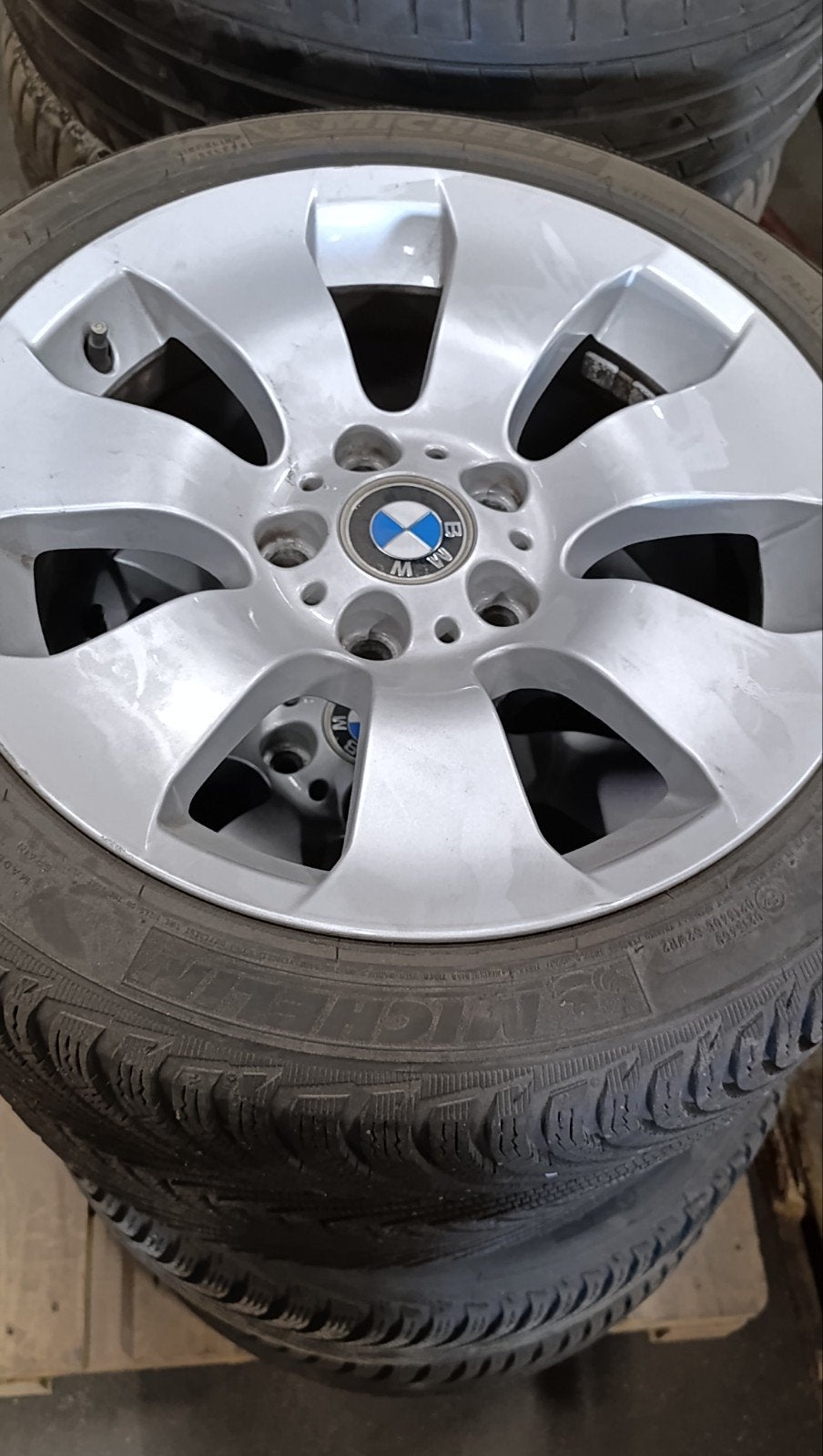 BMW 3 Serie E90/E91 Winterbanden met Velgen, Ophalen, Gebruikt