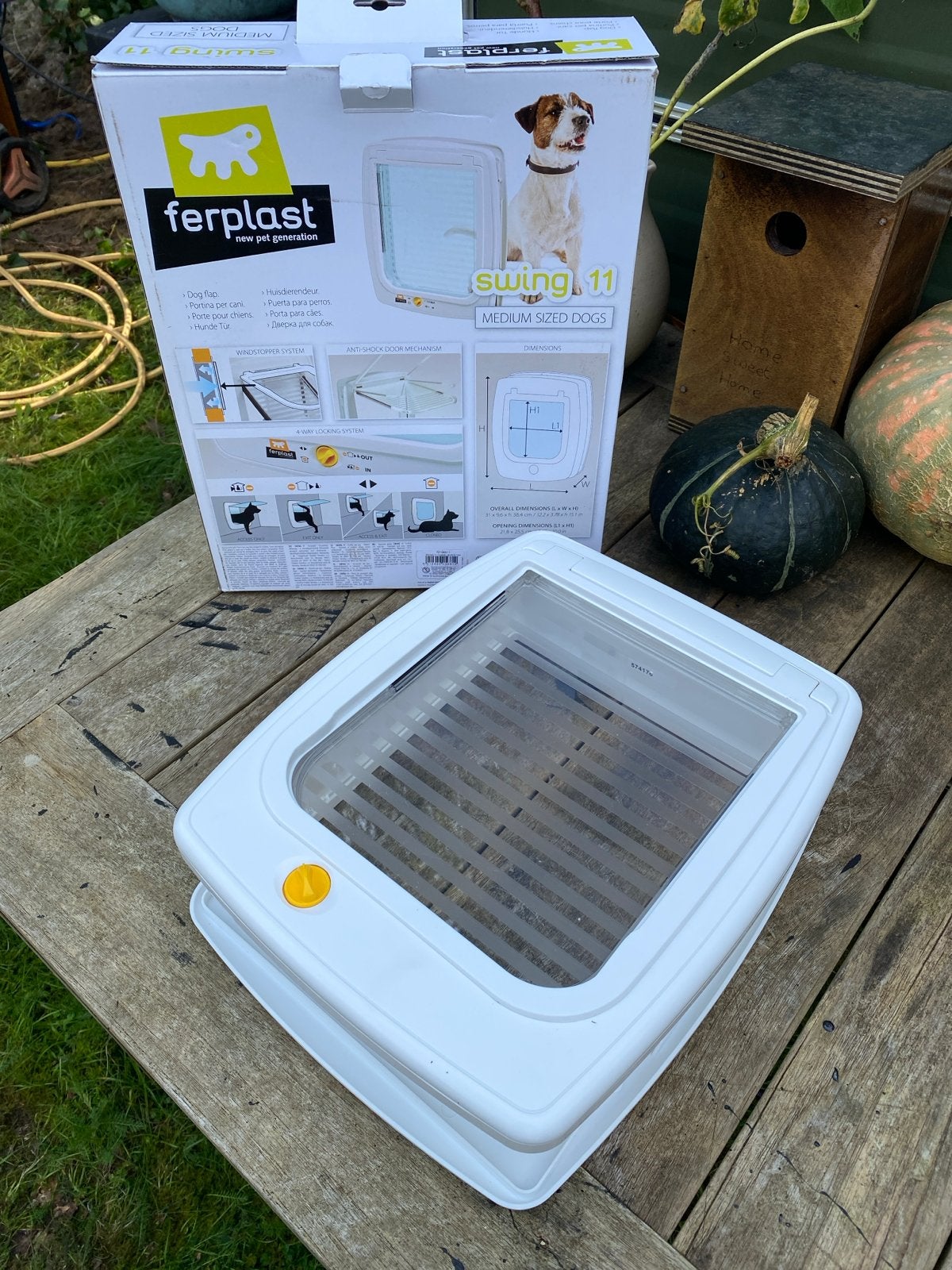 Ferplast hondenluik swing 11, Dieren en Toebehoren, Ferplast, Ophalen of Verzenden, Nieuw, Overige typen