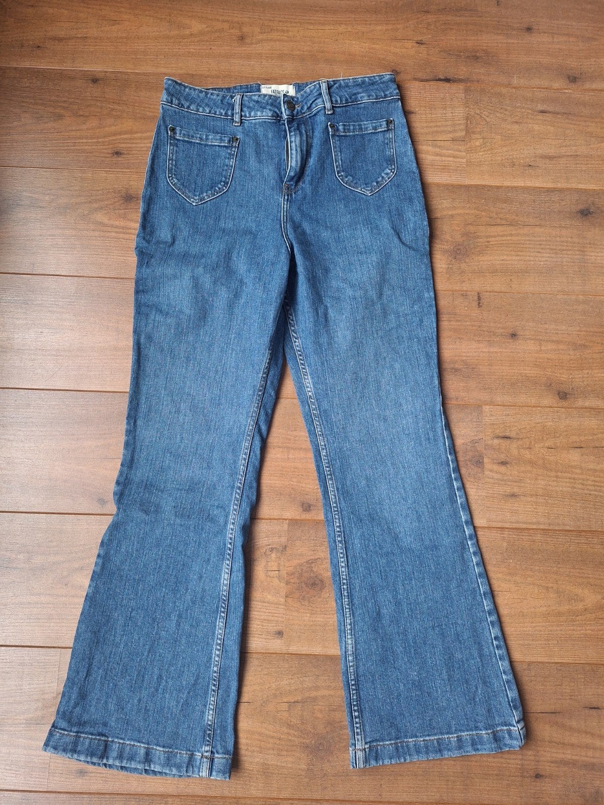 Fatface Blauwe Jeans Maat 40 - Comfortabel & Stijlvol, Fatface, Blauw, Ophalen of Verzenden, W30 - W32 (confectie 38/40)