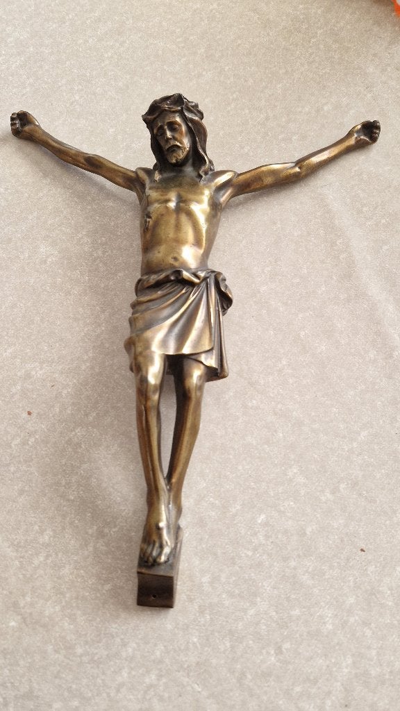 koperen jesus ornament, Ophalen of Verzenden