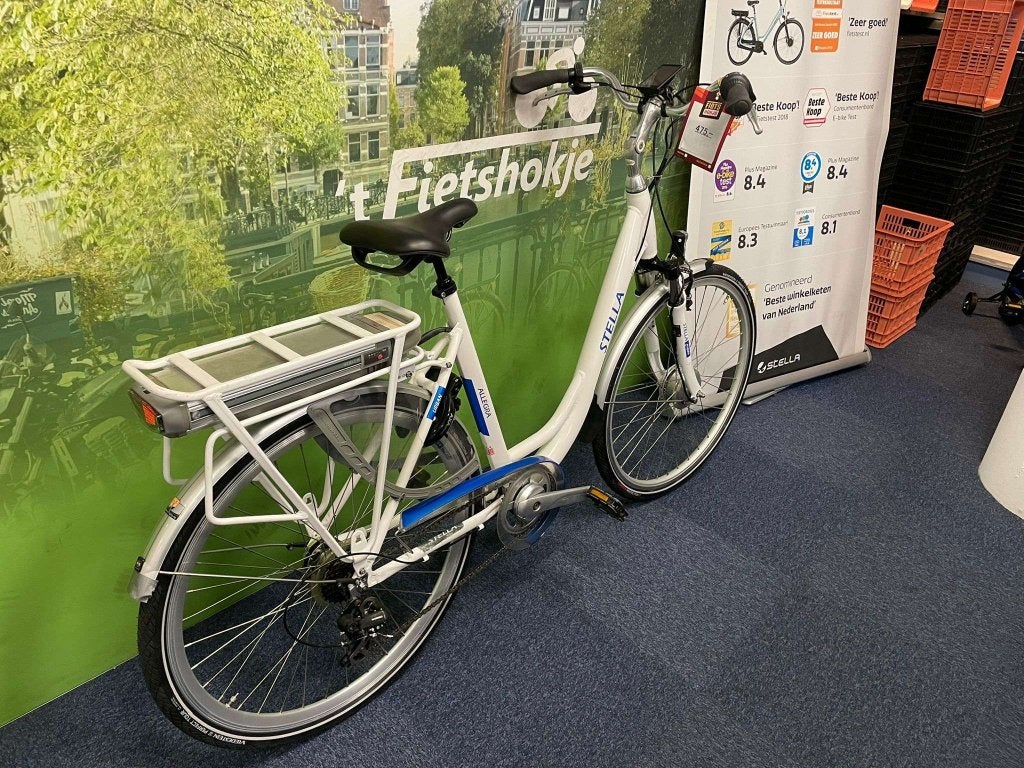 Fietshokje Raaks: Stella Allegra elektrische damesfiets, Niet ingevuld, Niet ingevuld, Ophalen of Verzenden, Zo goed als nieuw