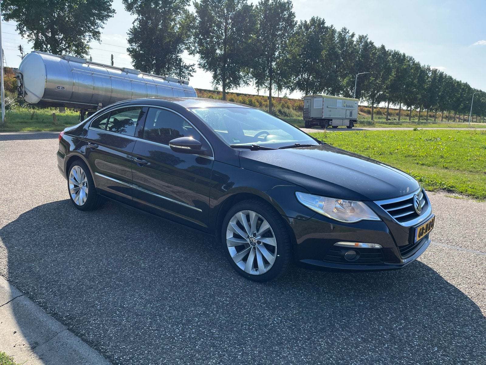 Volkswagen Passat CC 1.8 TSI AUT 2009 Bruin, Trekhaak, APK, Auto's, 4 cilinders, Bruin, 75 €/maand, Particulier