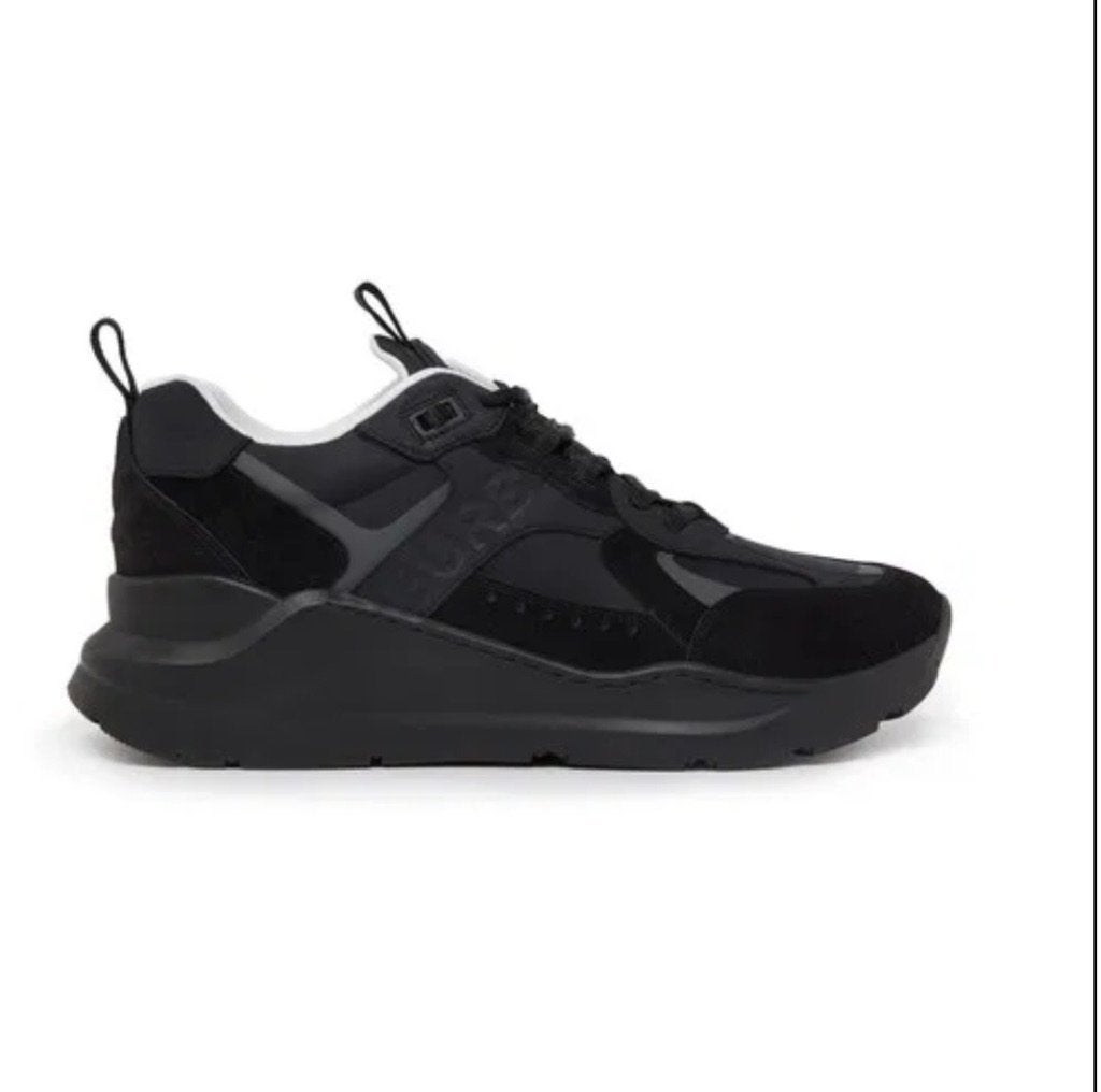 sneakers  burburry orgineel bijenkorf gekocht, Ophalen, Zwart, Zo goed als nieuw, Burberry
