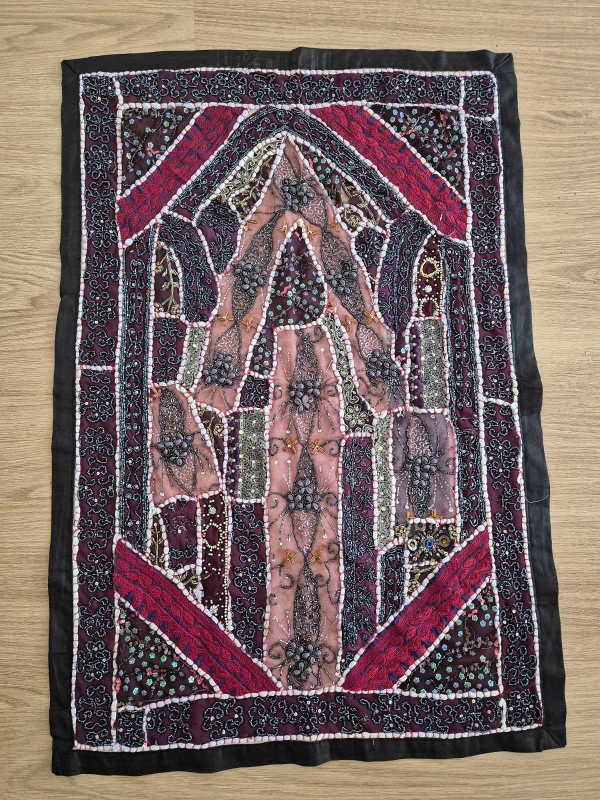 Indiaas vintage wandkleed, Ophalen, Gebruikt, Meerkleurig, Oosters