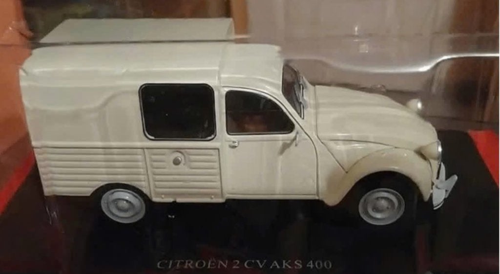 Citroen 2CV AZAM 1964 schaal 1/24 Collection Citroen, Ophalen of Verzenden, Nieuw, Auto, Overige merken