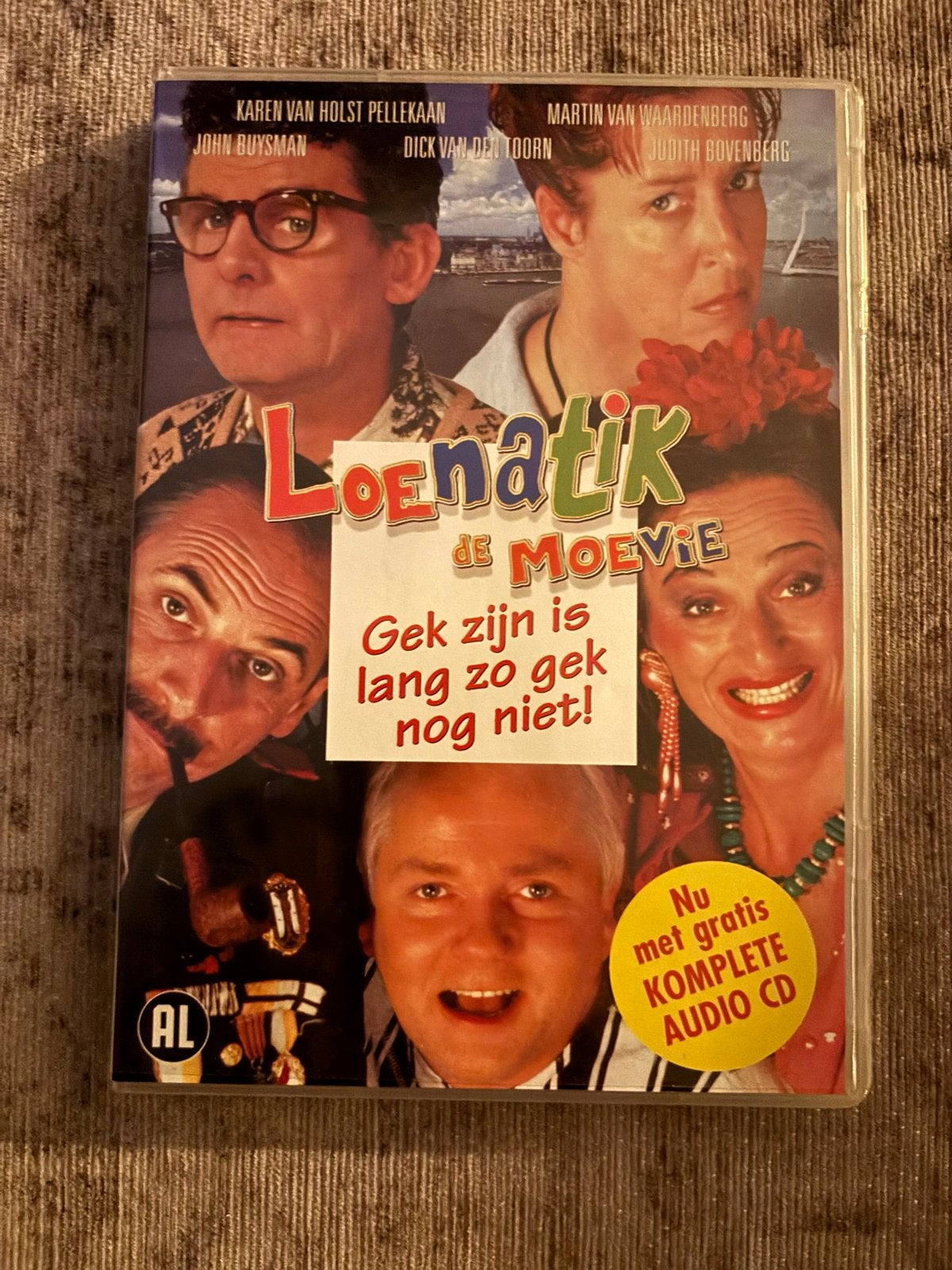 Loenatik De Moevie - DVD (met bonus CD), Alle leeftijden, Nederlands, Gebruikt, Inclusief DVD