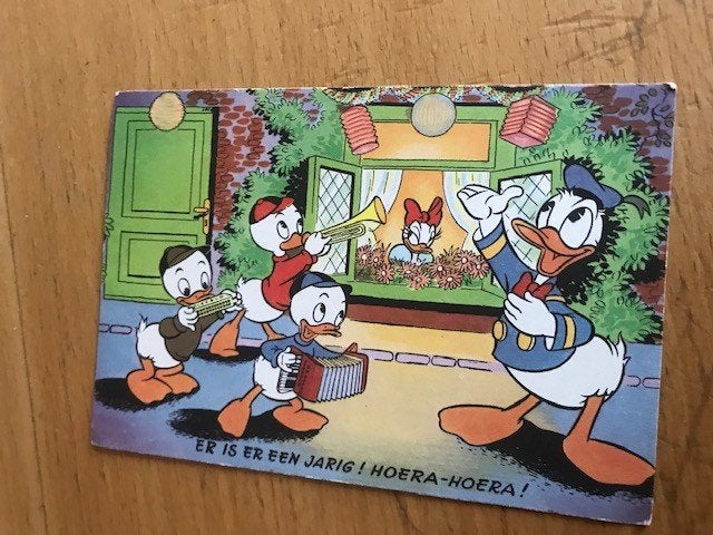 Donald Duck, Ophalen of Verzenden, Voor 1920, Gelopen