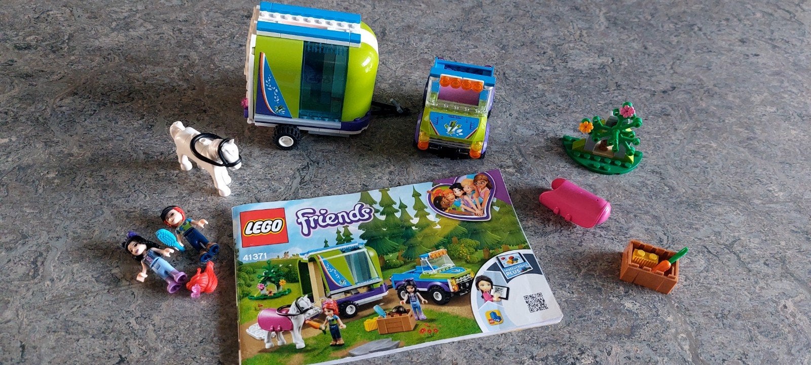 Lego Friends 41371 Mia's Paardentrailer, Compleet, Lego, Friends, Ophalen of Verzenden