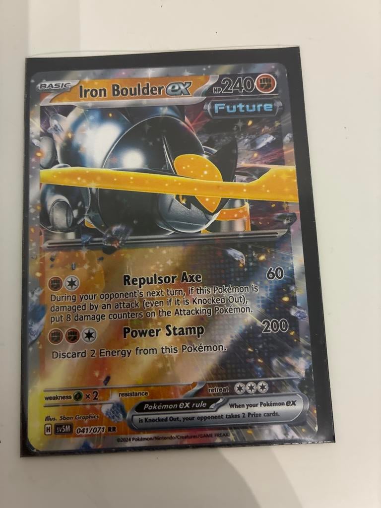 Iron Boulder ex 041/071 RR - Pokémon Kaart (Future), Verzenden, Zo goed als nieuw, Losse kaart