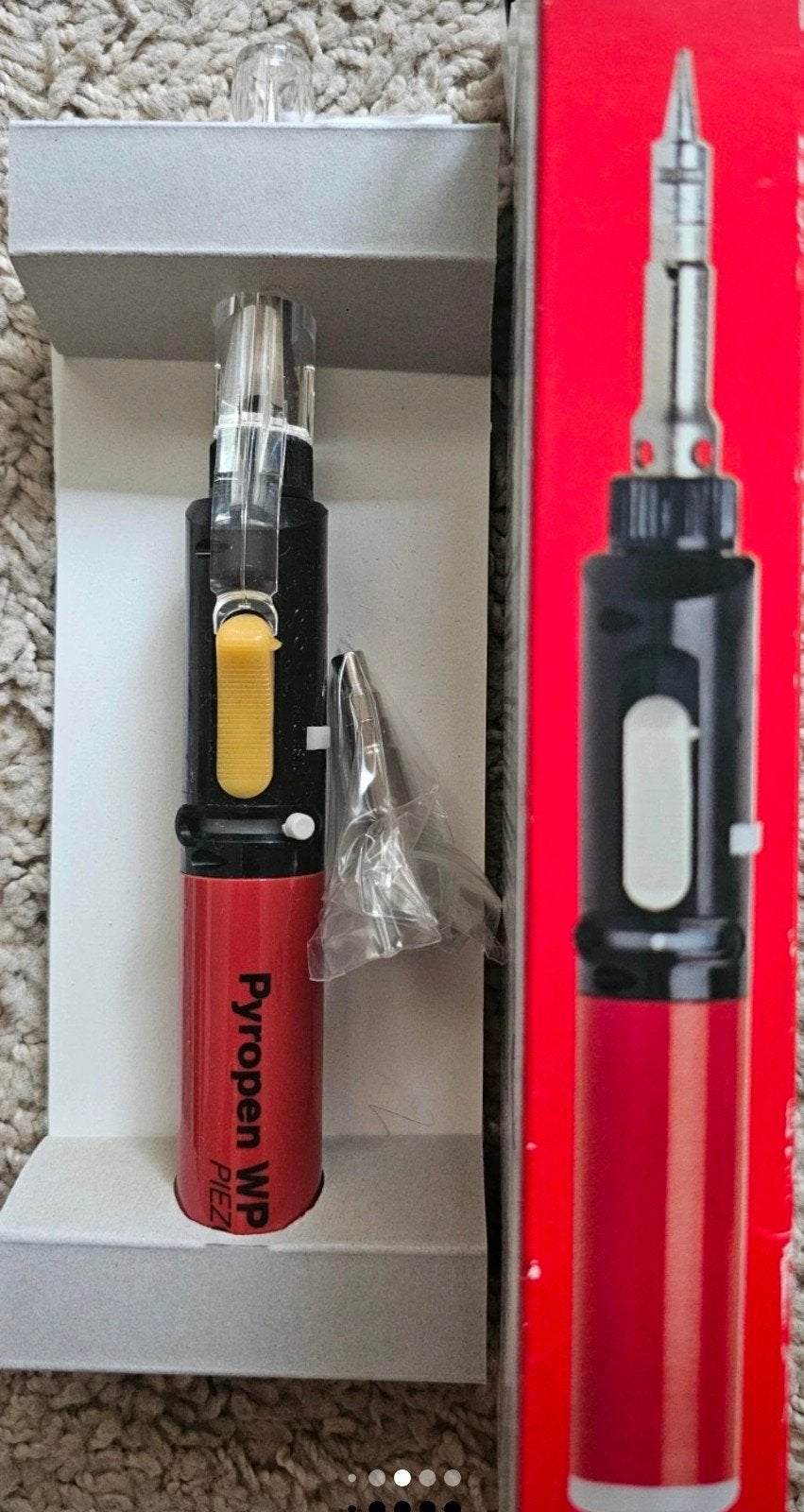 Weller Pyropen WP1 Gas Soldeerbout, Ophalen of Verzenden, Nieuw, Overige typen, Overige merken