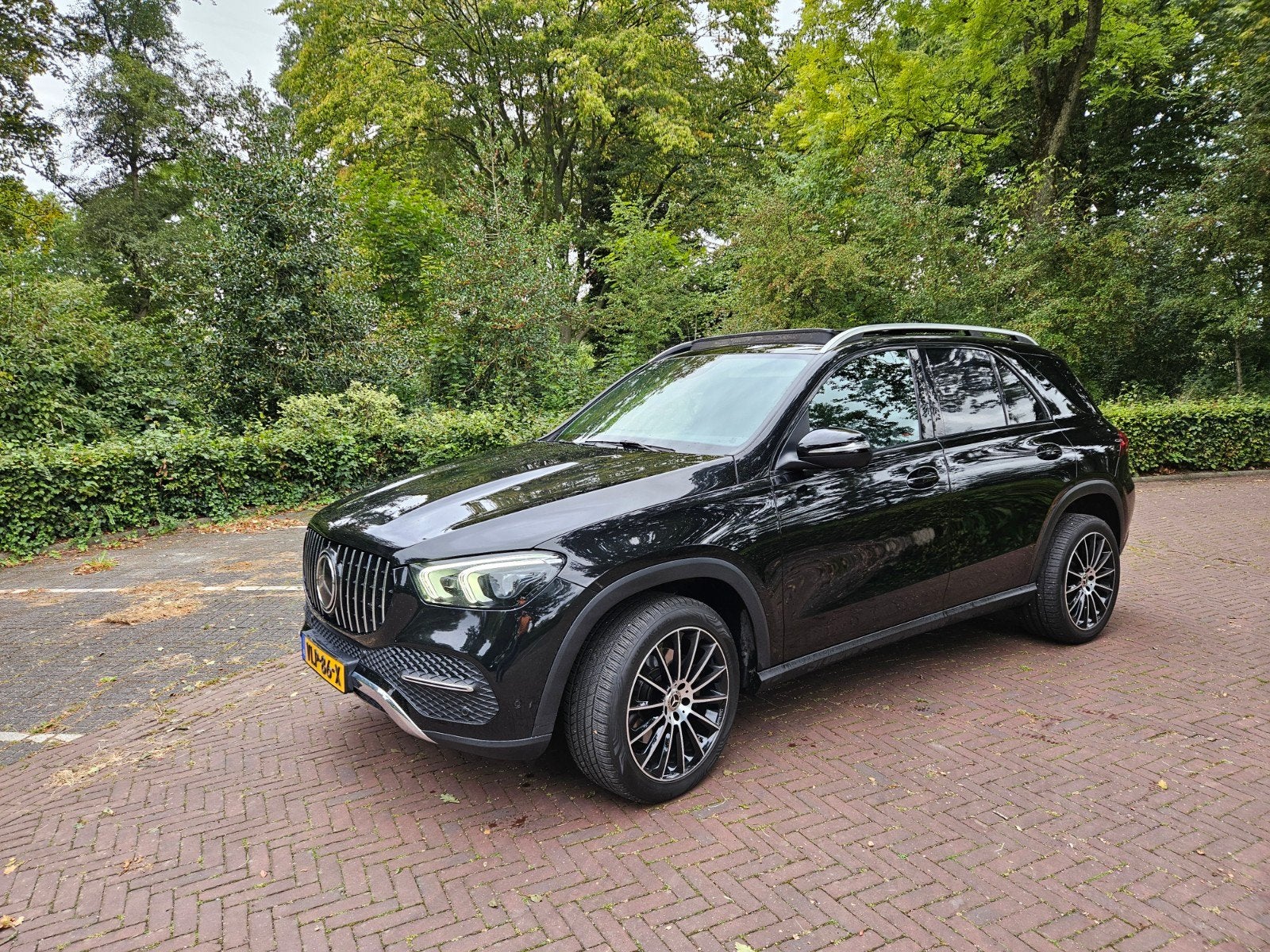 Mercedes-Benz Gle-klasse Gle350 NW MODEL/PANO/GRIJSKENTEKEN, Auto's, Bestelauto's, Automaat, 2925 cc, 2242 kg, Zwart
