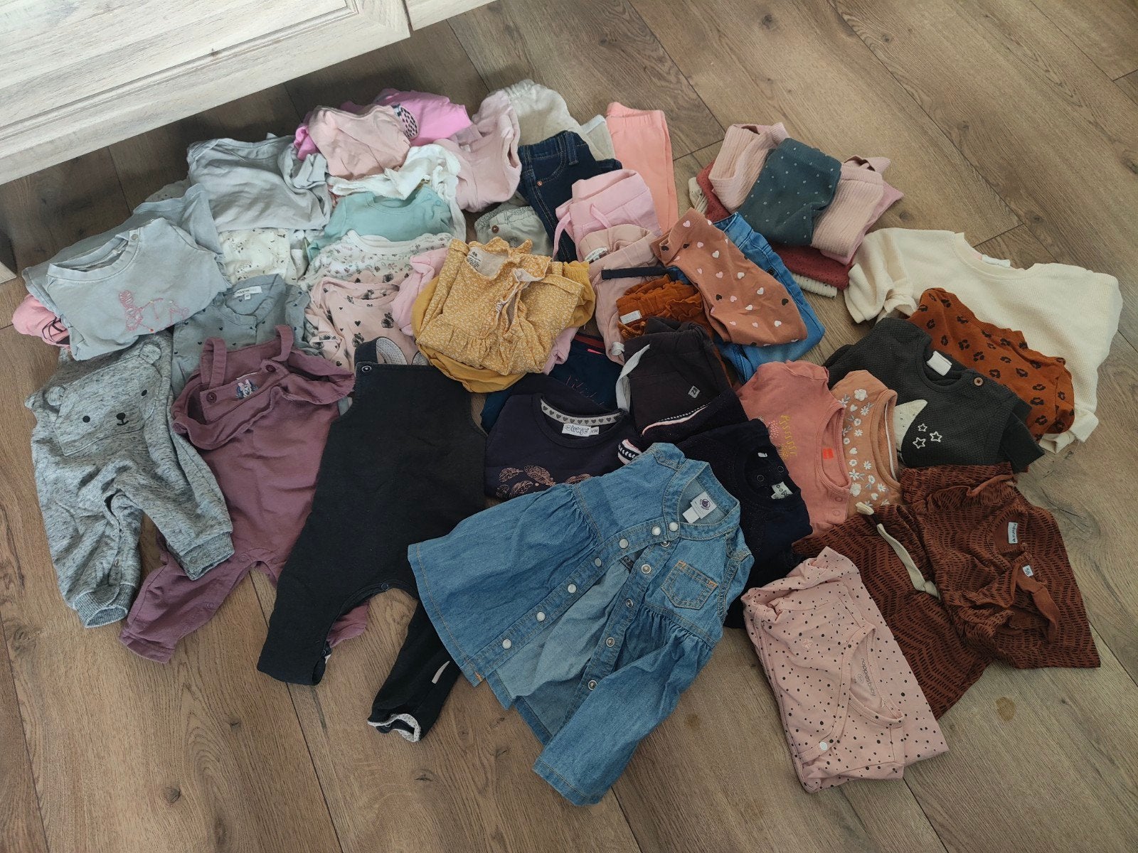 Grote pakket meisje kleding 62/68, Ophalen of Verzenden, Zo goed als nieuw, Maat 62