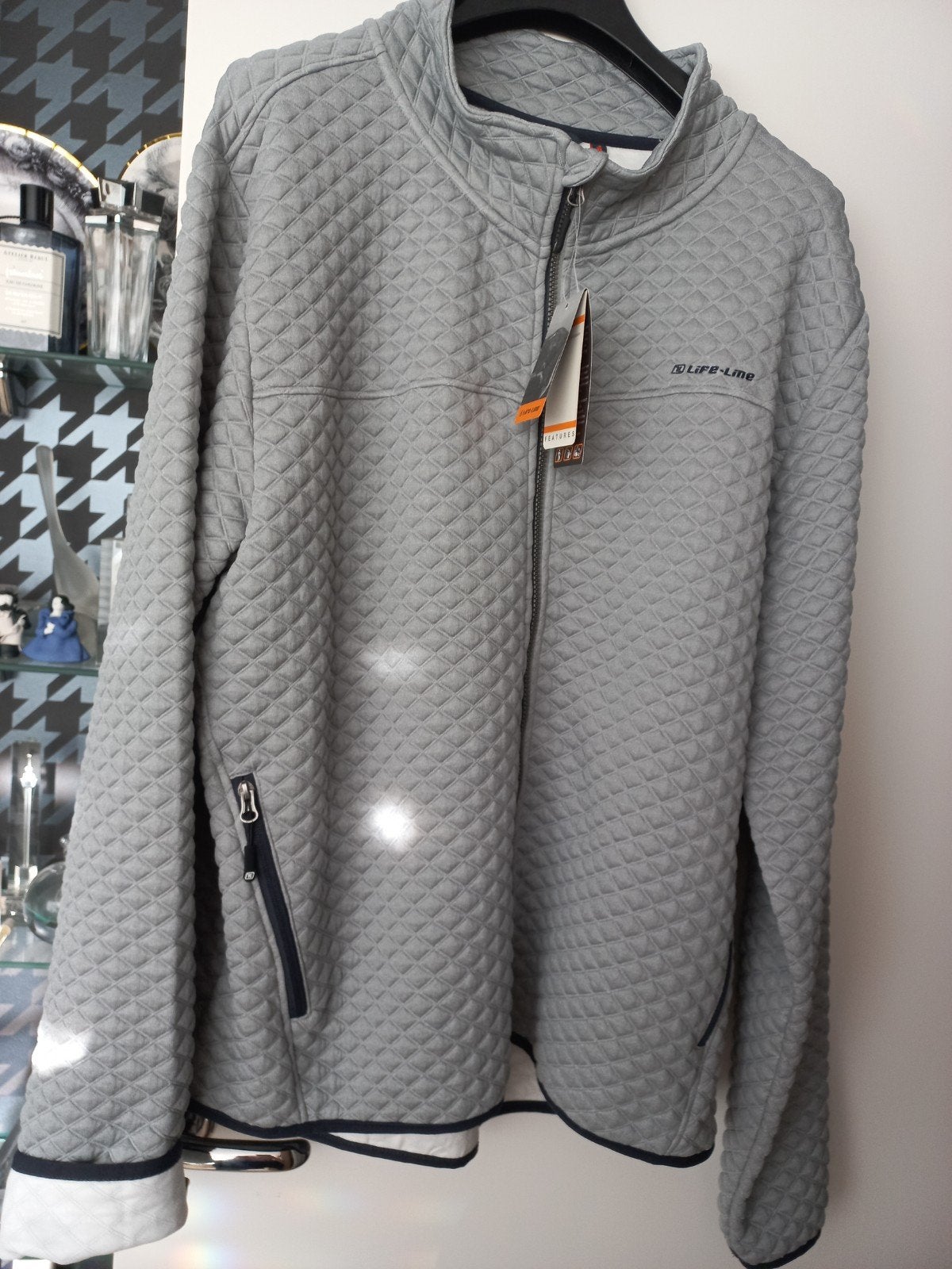Life-Line gewatteerd heren vest 4XL - Nieuw met kaartjes, Nieuw, Overige maten, Ophalen of Verzenden, Grijs