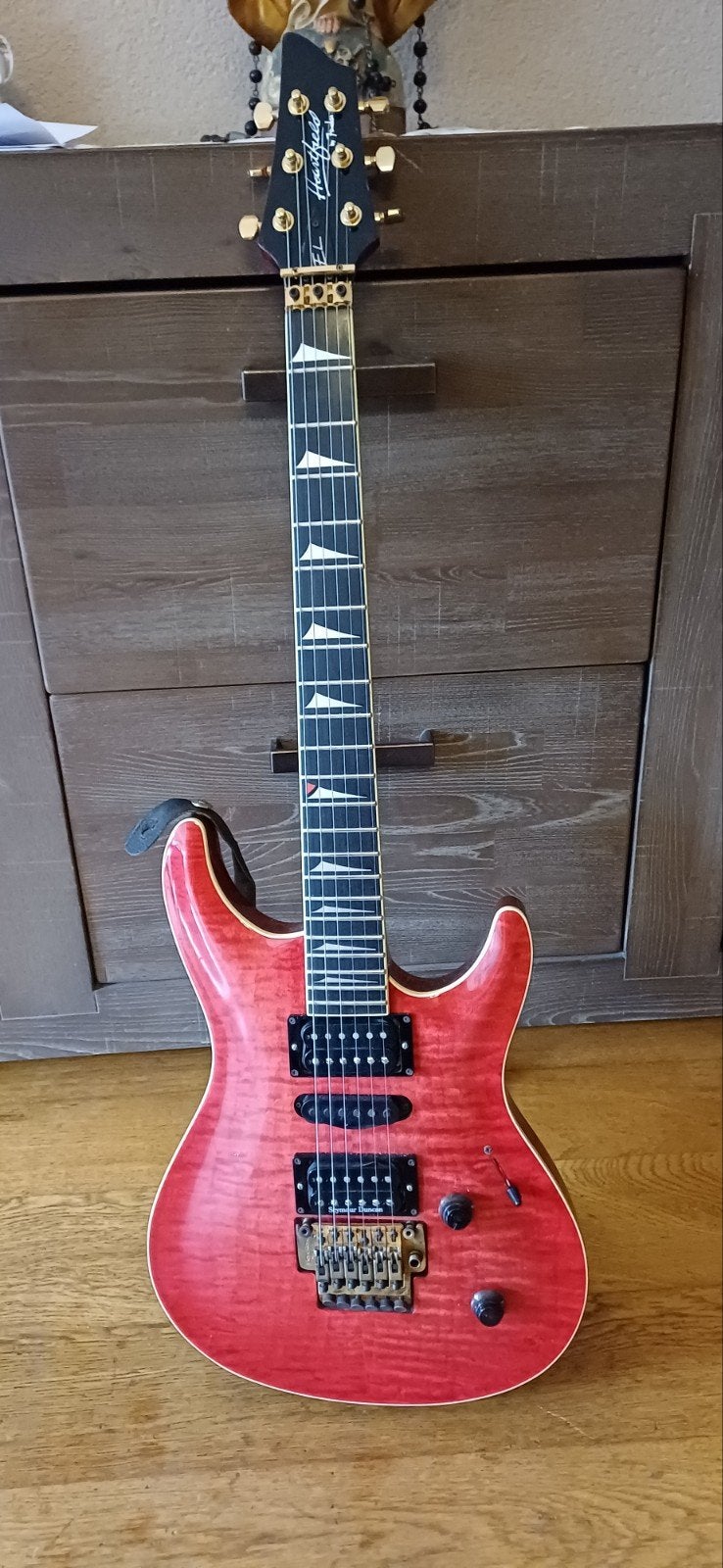 fender heartfield elan 3, Ophalen, Elektrische gitaar