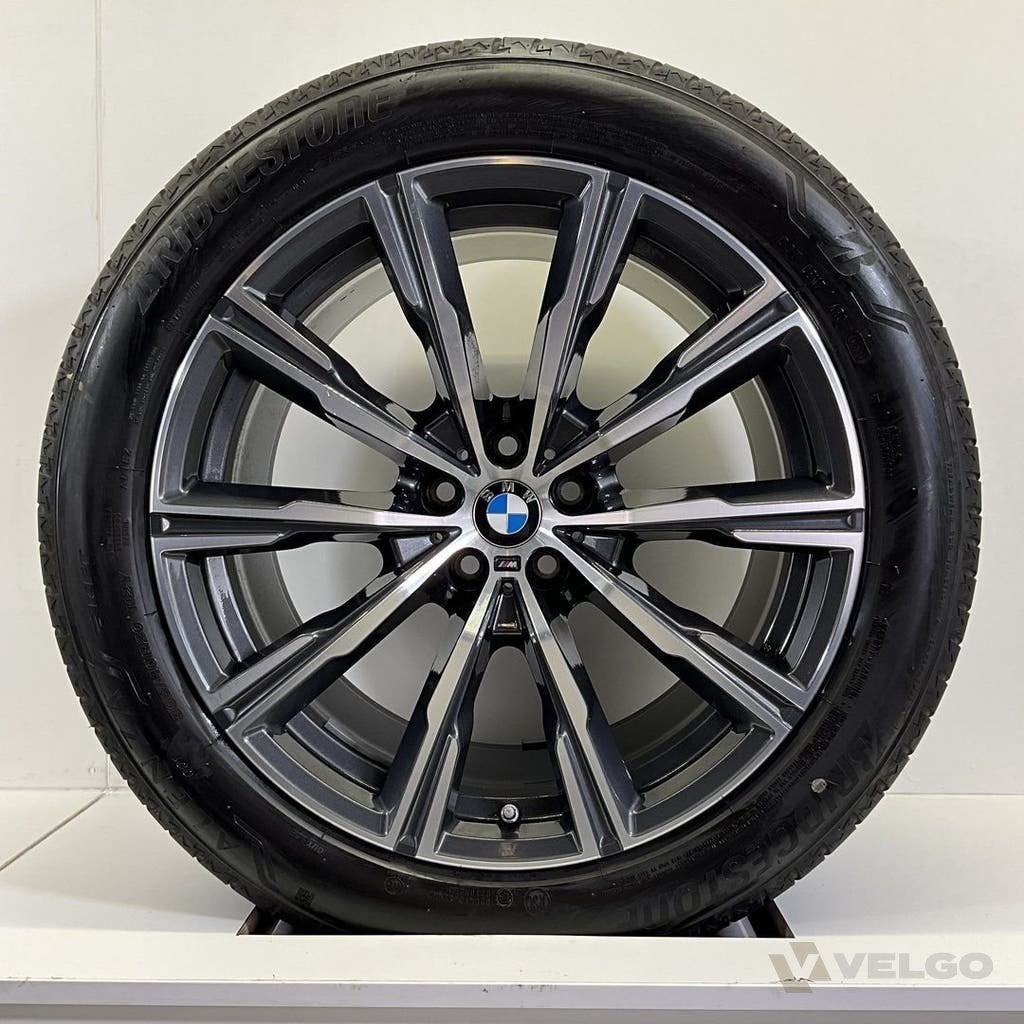 BMW X5 G05 EN X6 G06 BREED VELGEN+ZOMERBANDEN 20 INCH 740M, Auto-onderdelen, Gebruikt, Banden en Velgen, Info@velgo.nl, Velgo