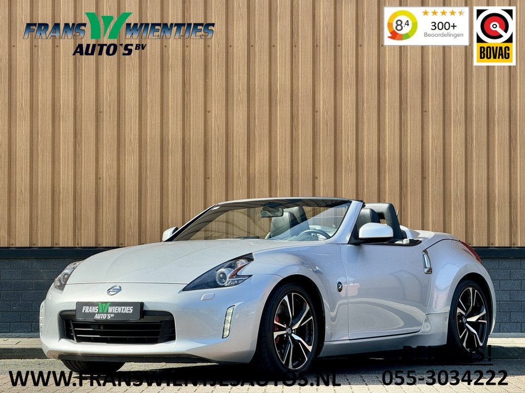 Nissan 370Z Roadster 3.7 V6 Pack | 328 PK! | Achteruitrijcam, Auto's, Nissan, Bedrijf, Te koop, 370Z, ABS, Achteruitrijcamera